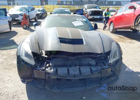 2016 Chevrolet Corvette Stingray Z51 из США, поврежденный, VIN 1G1YH2D76G5117344